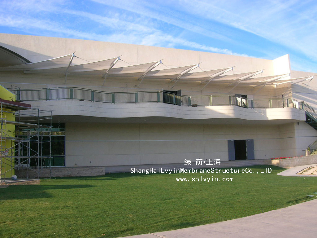 青浦網球場膜結構工程